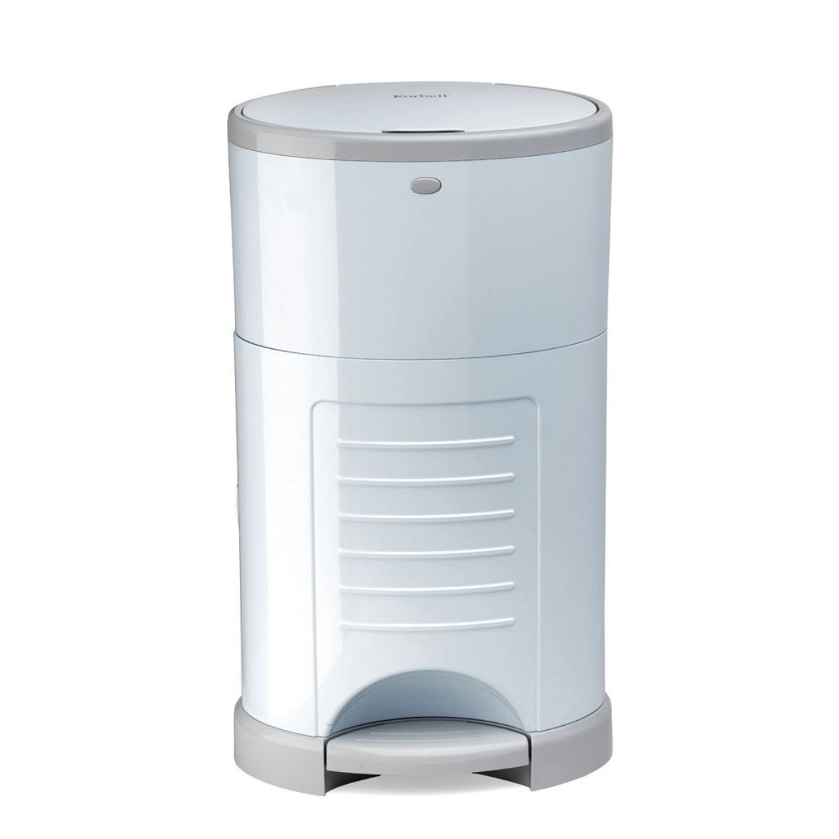 Korbell Standard 16 Litre, Hands Free Nappy Disposal Bin, Pastel Blue, Good