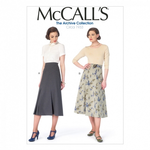 McCall Pattern McCall\'s Woman\'s Skirts and Belt Sewing Pattern M6993 Sizes - 6-22