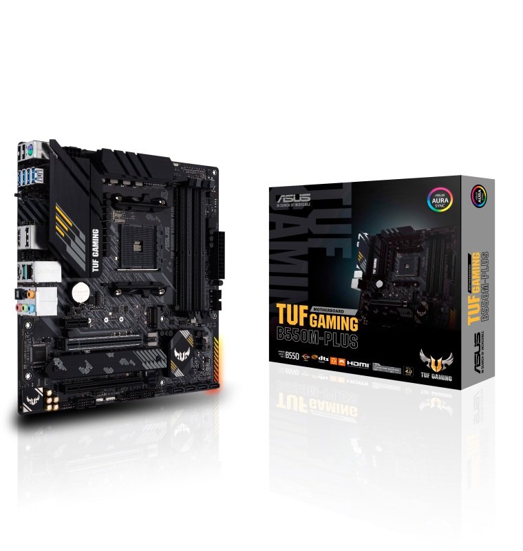 ASUS TUF Gaming B550M-Plus mATX Motherboard for AMD AM4 CPUs