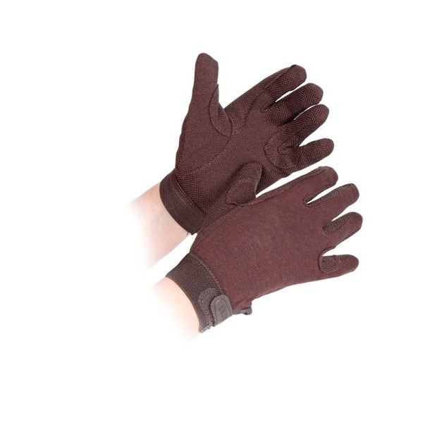 Shires Newbury Gloves - Childs - Brown - M