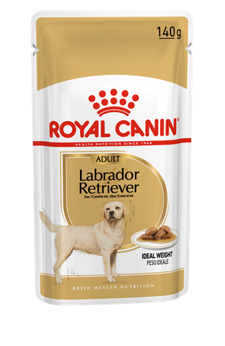 Royal Canin Labrador Retriever Adult in Gravy Wet Dog Food, 140g