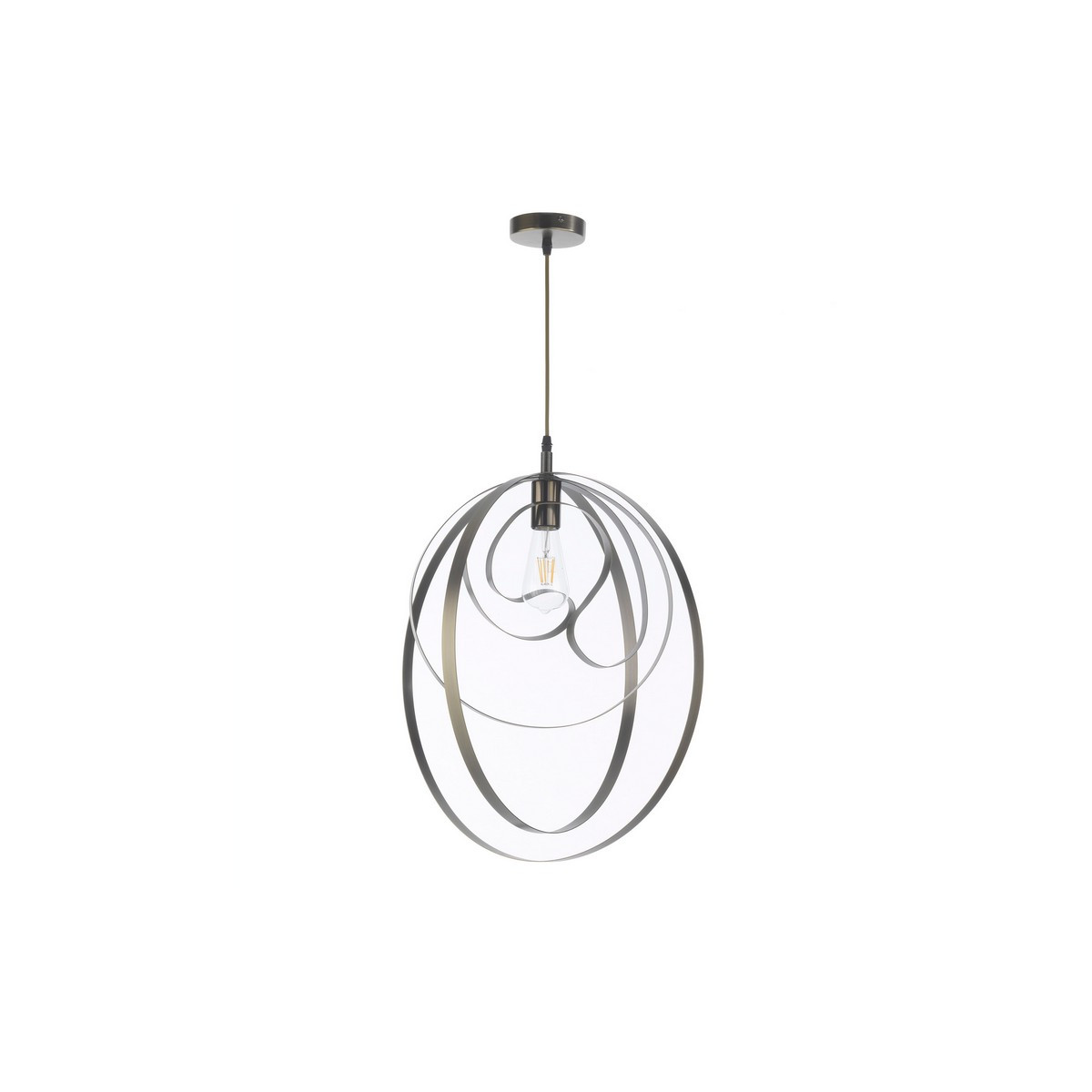 ONLI Yoga hanging light with metal bands