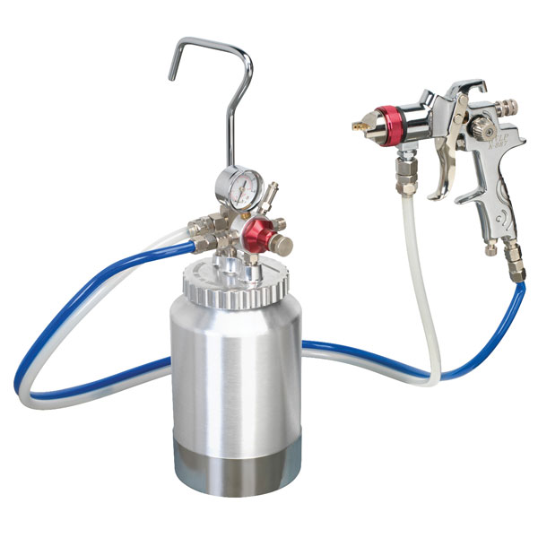Sealey Pressure Pot System With Spray Gun & Hoses 1.7mm Set-Up Hvlp-79/p