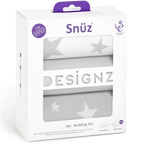 Snuz 3 Piece Bedding Set - Stars