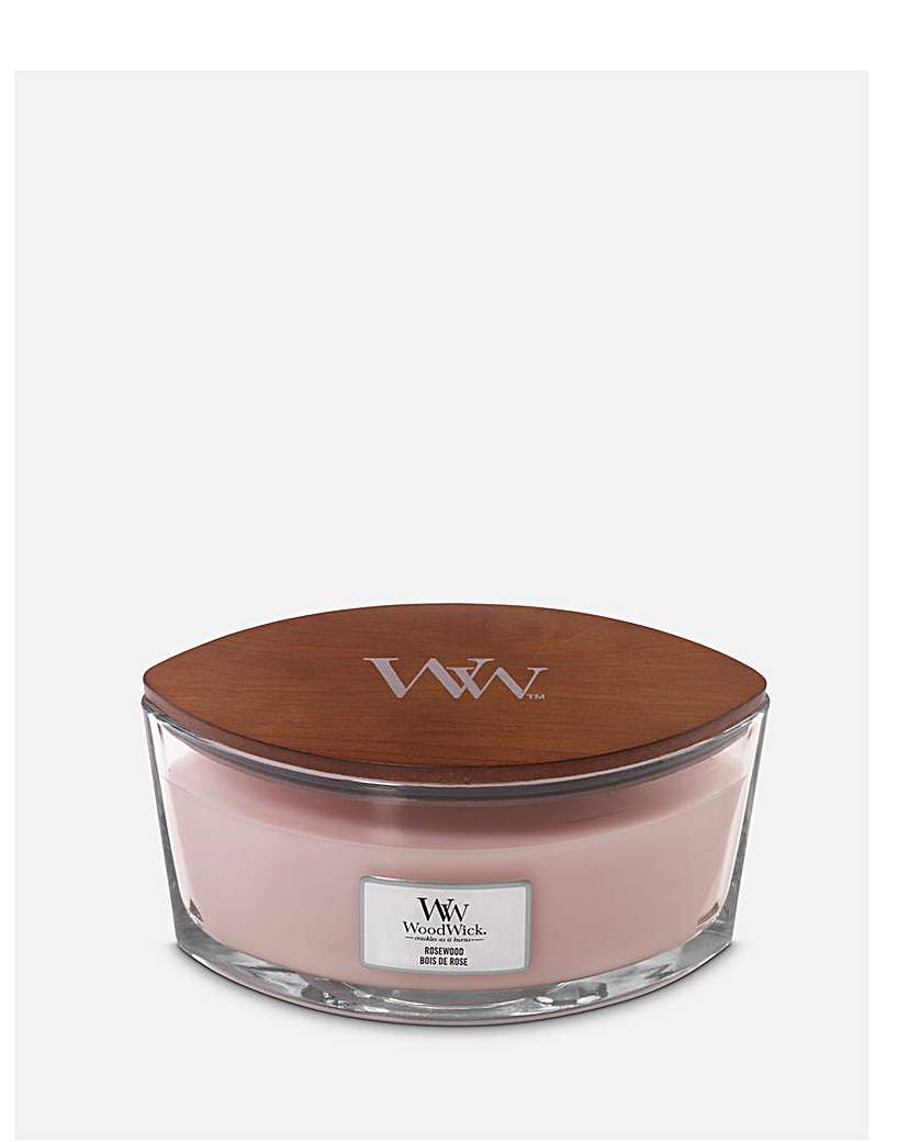 Woodwick Ellipse Candles Rosewood 453.6g / 16 oz.