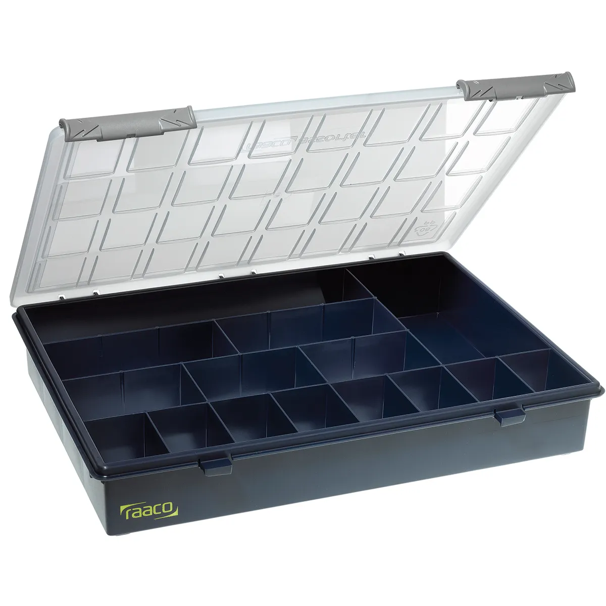 Raaco A4 Profi Assorter Service Box 15 Fixed Compartments