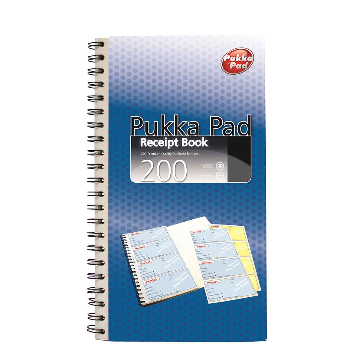 Pukka Pukka Carbonless Receipt Book 400 Pages 200 sheets | Books & Forms > Accounting > Accounts books