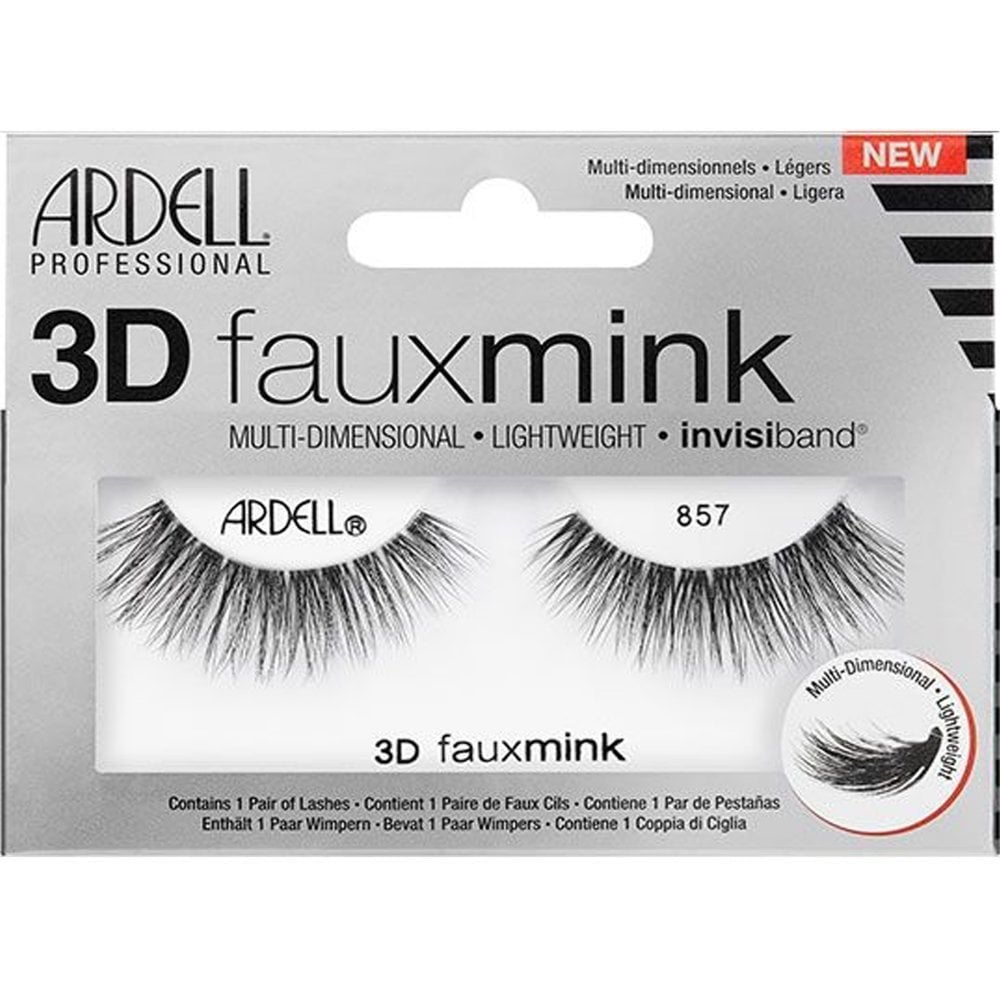 Ardell - Wimpers - 3D Faux Mink 857-Zwart Zwart
