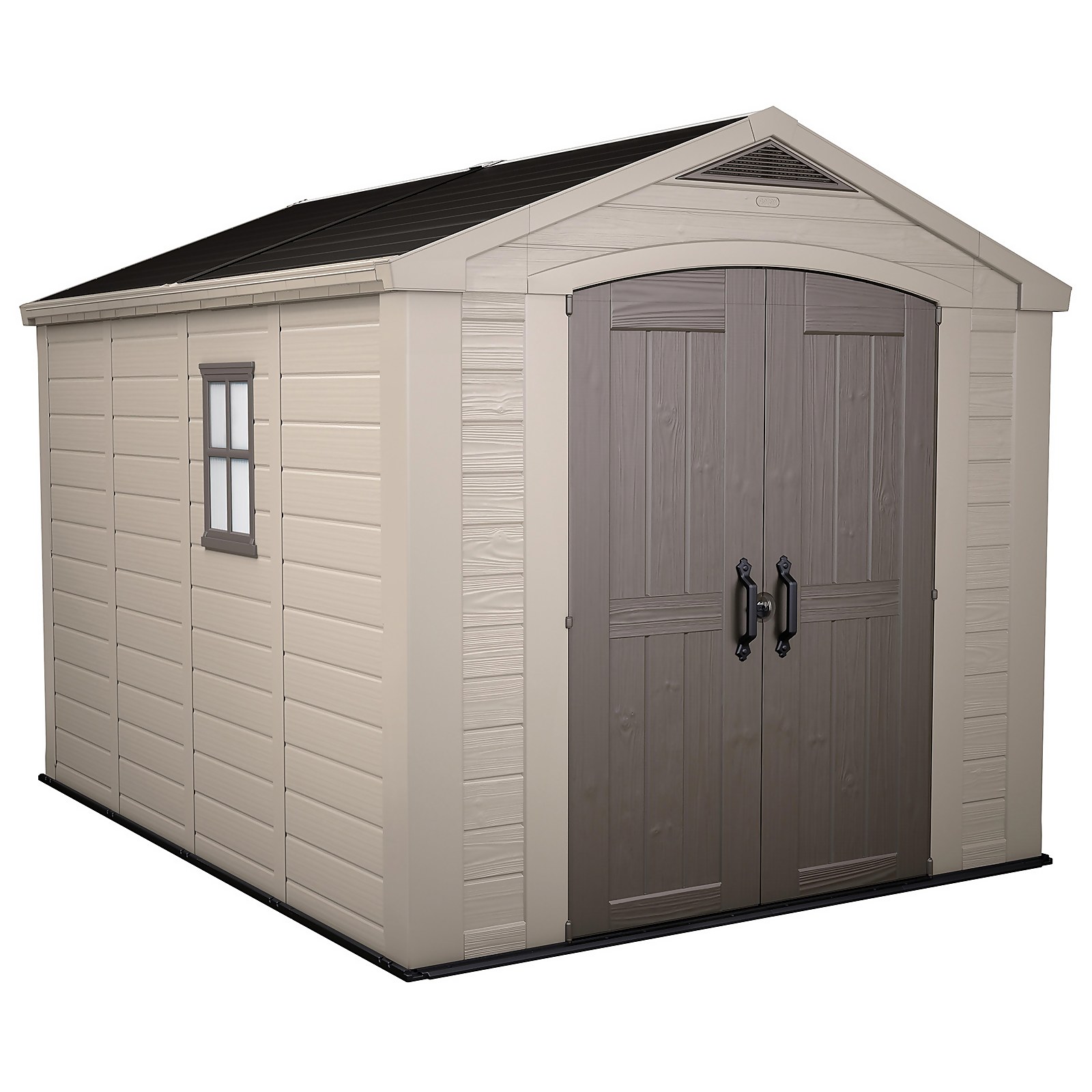 Keter Apex Plastic Garden Shed - 8 x 11ft at Argos