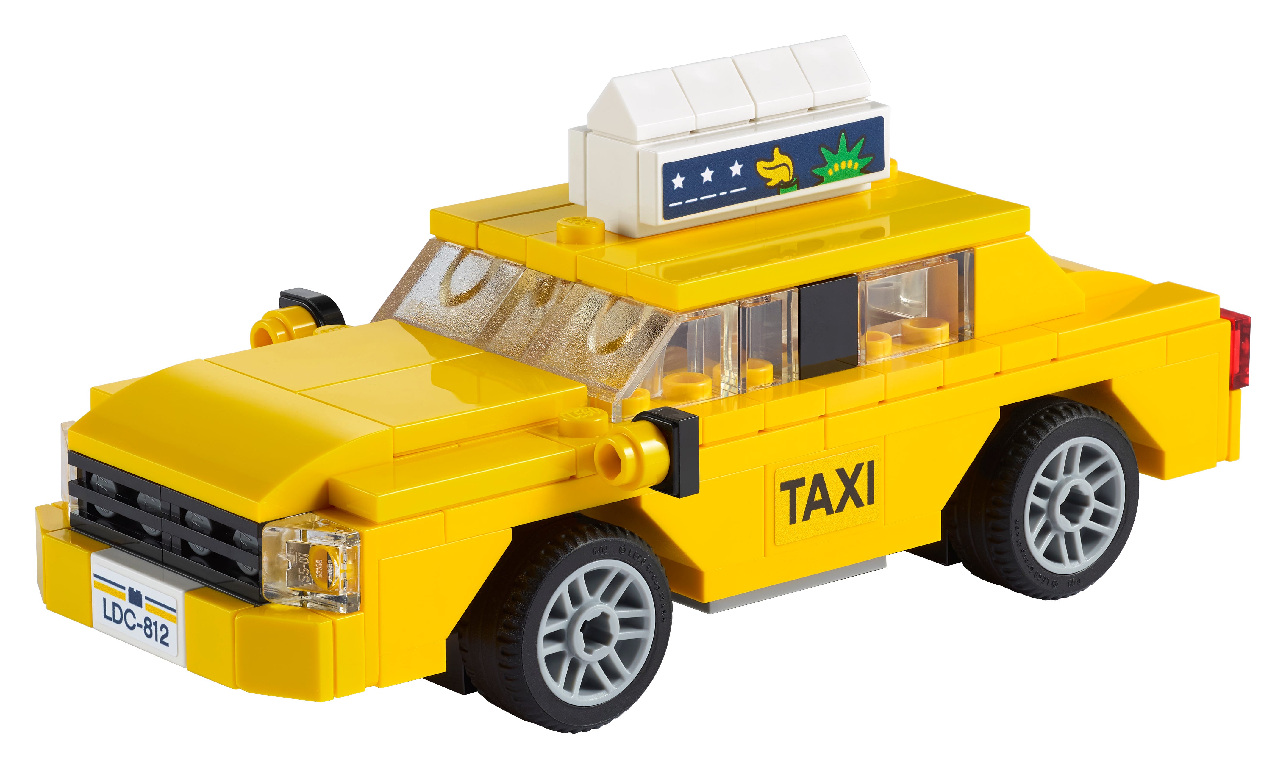 Lego 243403566158585151866422 Yellow Taxi