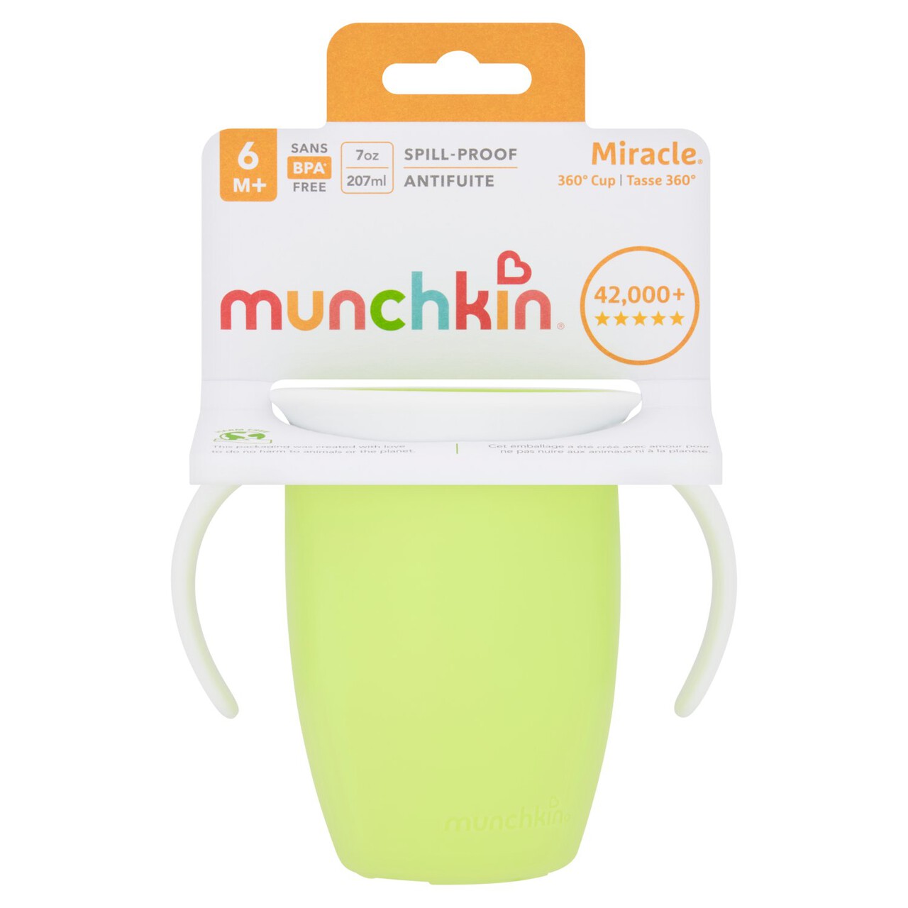 Munchkin Miracle 360 Trainer Cup (7oz/207ml) - Purple Purple Unisex