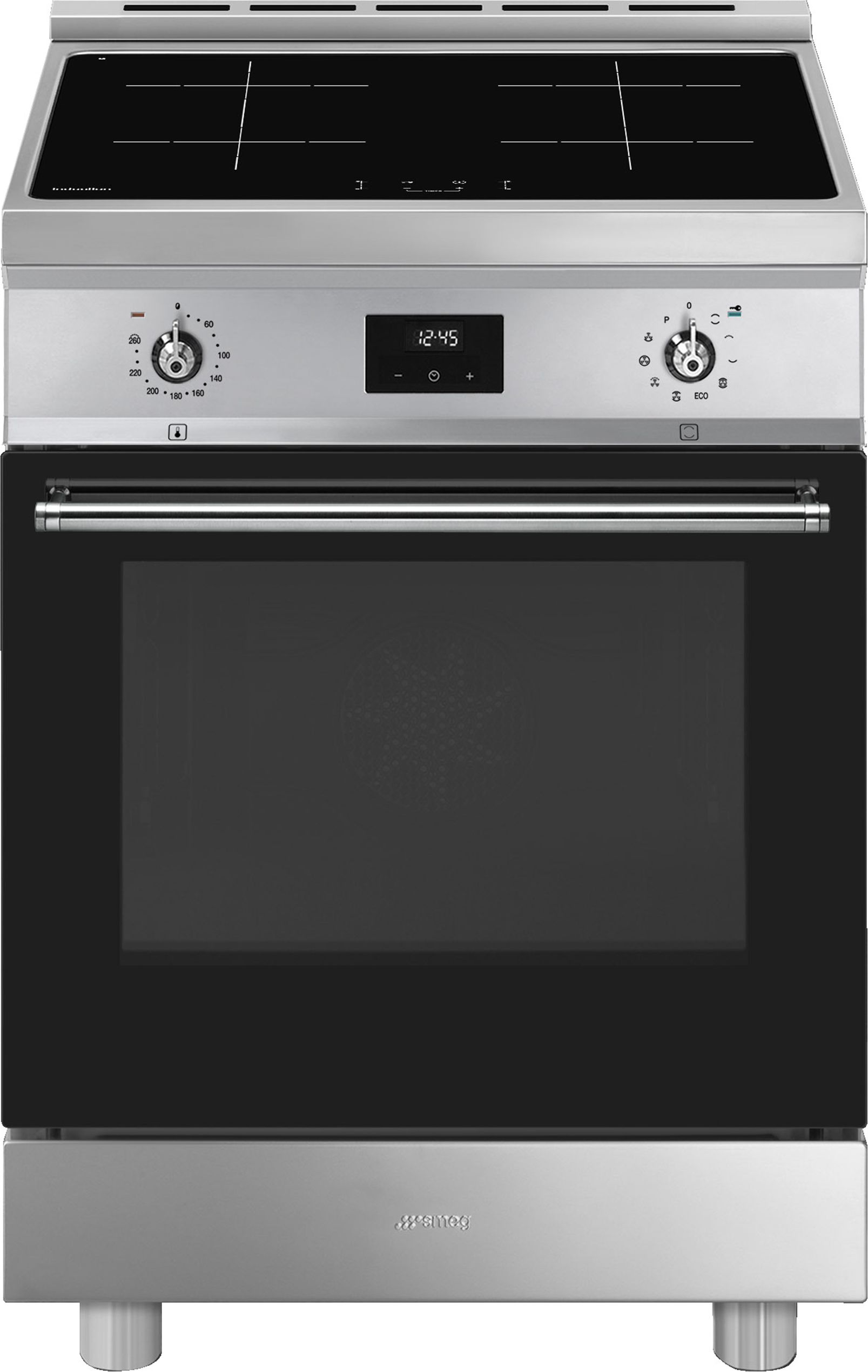 Smeg Concert C6IPXT2 60 cm Electric Induction Cooker - Stainless Steel, Stainless Steel