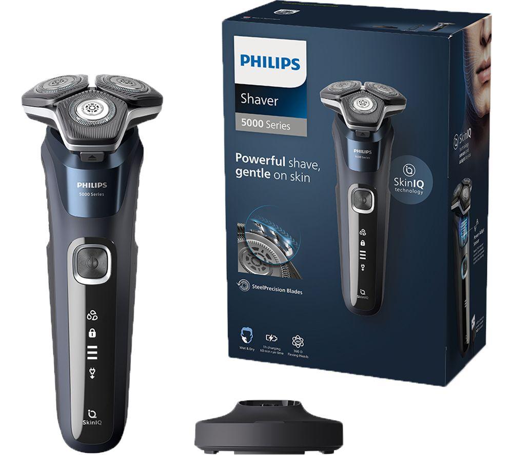 Philips Series 5000 S5885/25 Wet & Dry Rotary Shaver - Carbon Grey
