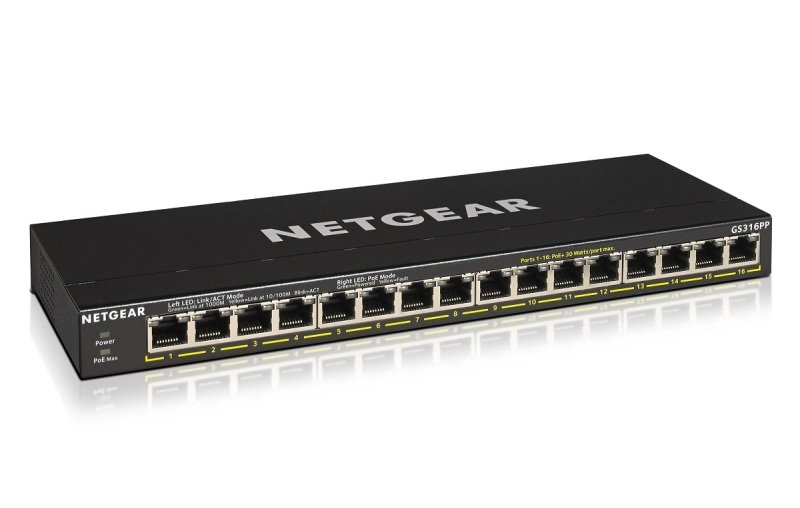 Netgear GS316P 16 Ports Ethernet Switch