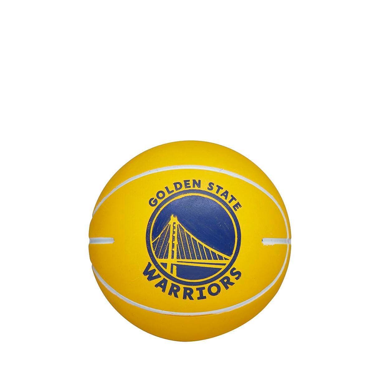 Wilson Nba Dribbler Golden State Warriors Bastketball Micro, Blue/, Unisex, Balls & Gear, Wtb1100pdqgol