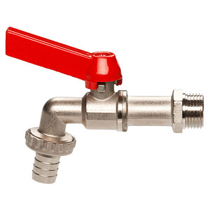 Gardena 07332-20 Ball Valve 1/2" Quick Full-flow 13 Mm Hose Connection
