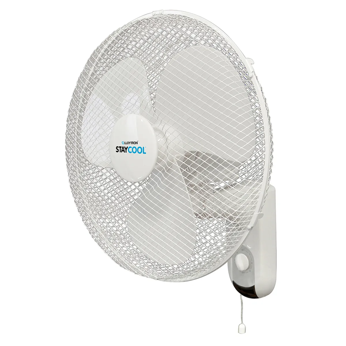 Lloytron StayCool F1421WH 16" Wall Fan - White