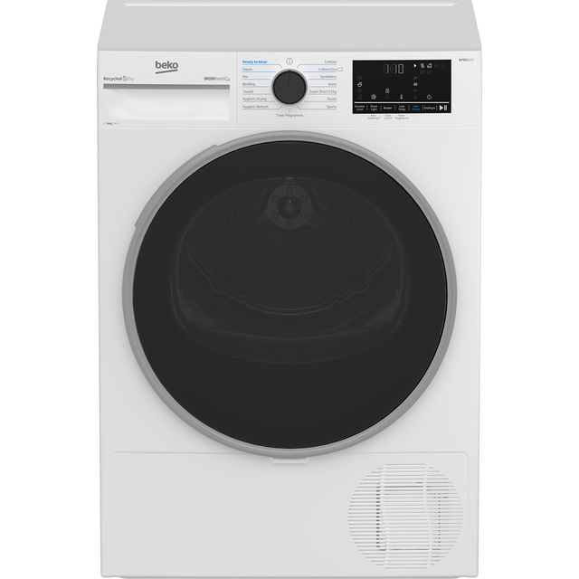 Beko Bpro 500 B5t49231iw 9kg Heat Pump Tumble Dryer - White - A++ Rated