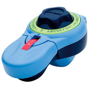 Dymo Junior Embosser Home Label Maker (Blue/Green)