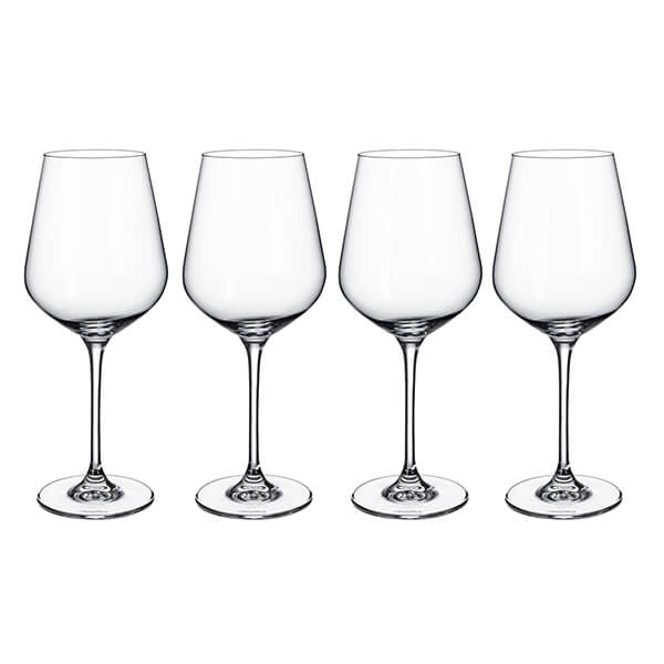 Villeroy & Boch La Divina Set of 4 Water/Bordeaux Wine Goblets