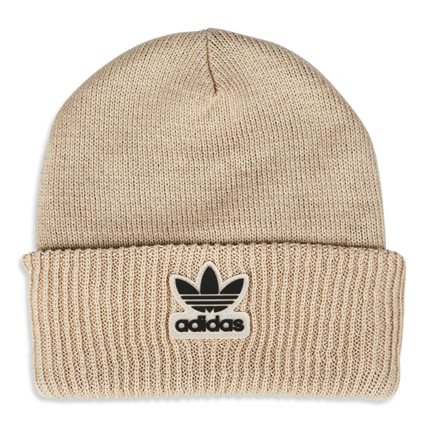  Trefoil Unisex Knitted Hats & Beanies - Beige - Size: 6.5-8 - Cotton - Foot Locker