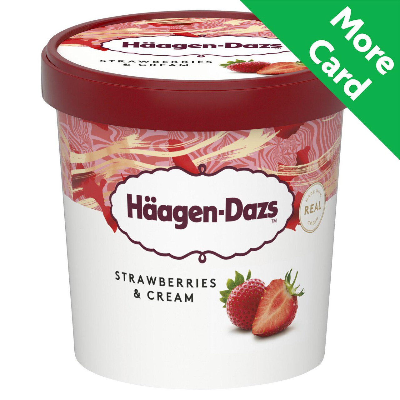Haagen-Dazs Strawberry & Cream Ice Cream
