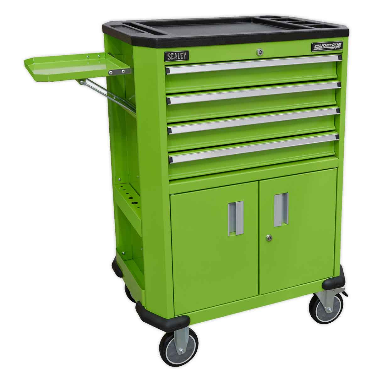 Cupboard Tool Trolley green