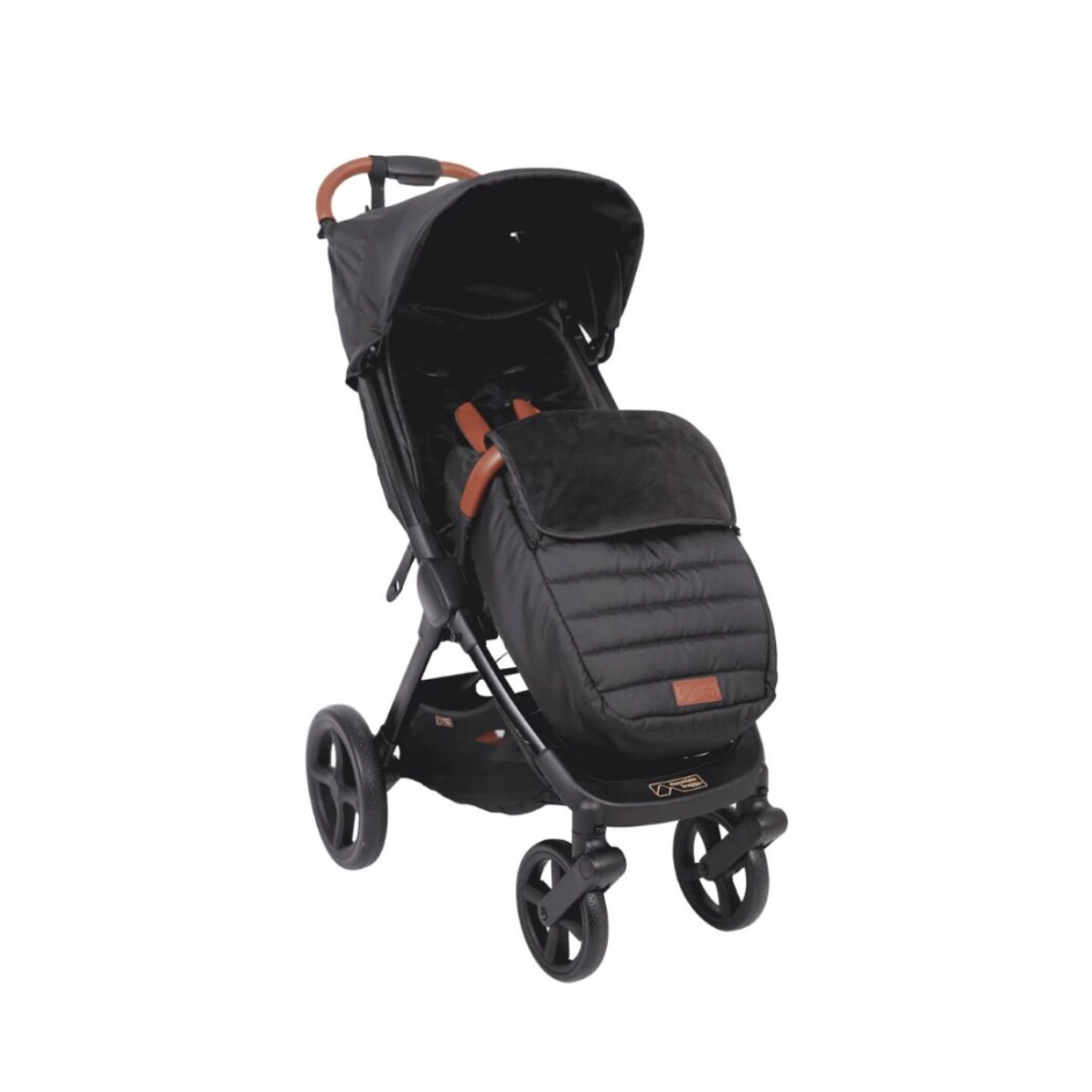  Nano Urban Footmuff + Accessory Pack - Black | Black