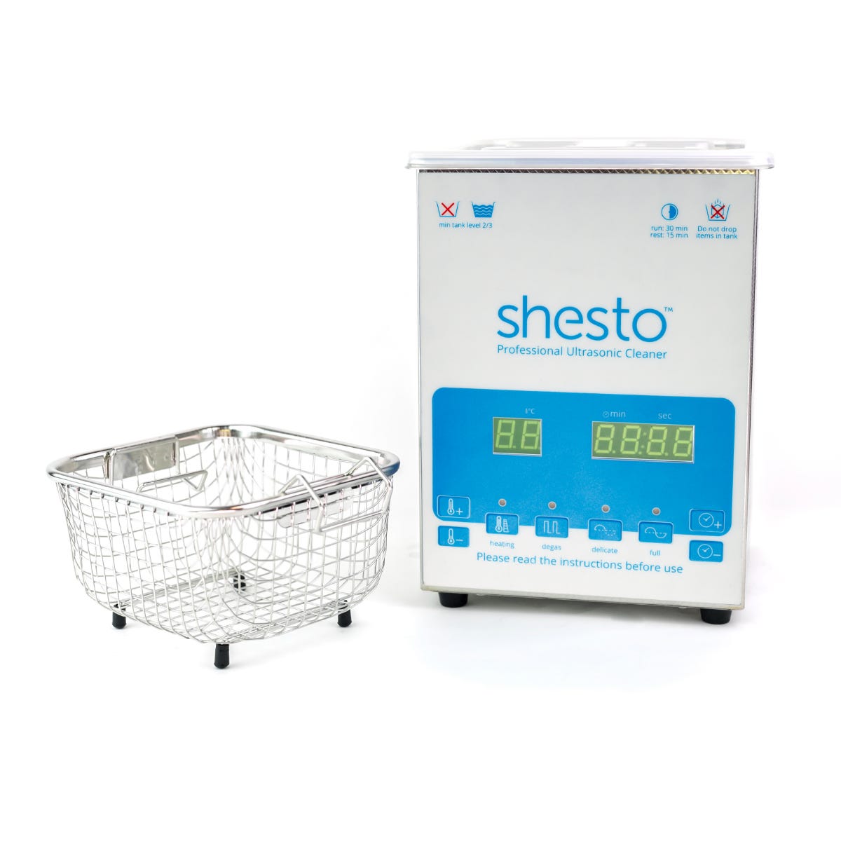 Shesto Ut8021/euk Ultrasonic Cleaning Tank, 2L, 40Khz