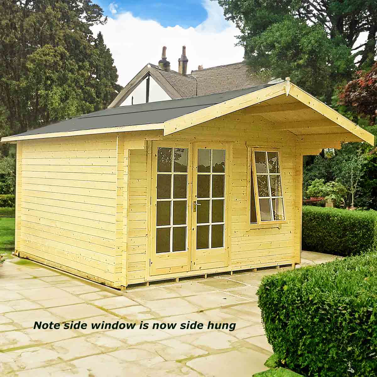 Shire Glenmore 12x8 Log Cabin