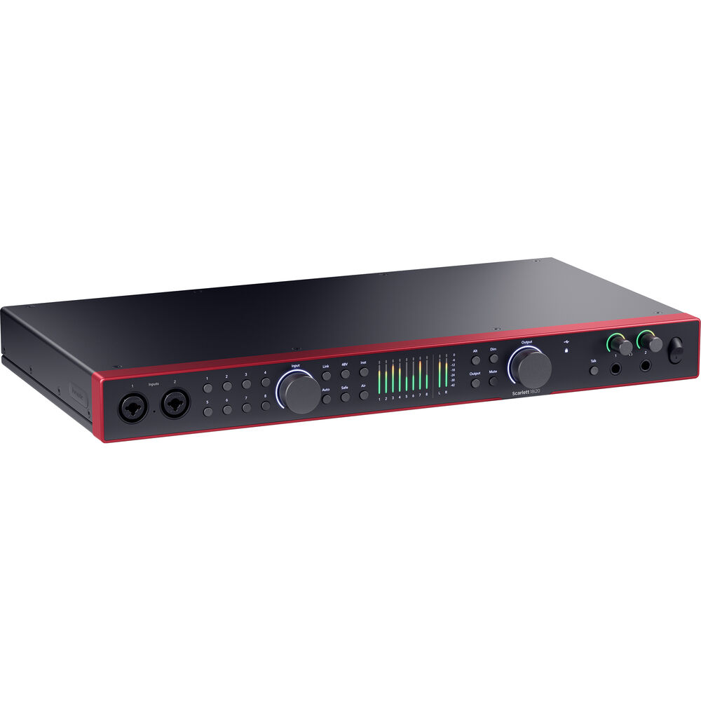 Focusrite Scarlett 18i20 4th Gen Audio Interface