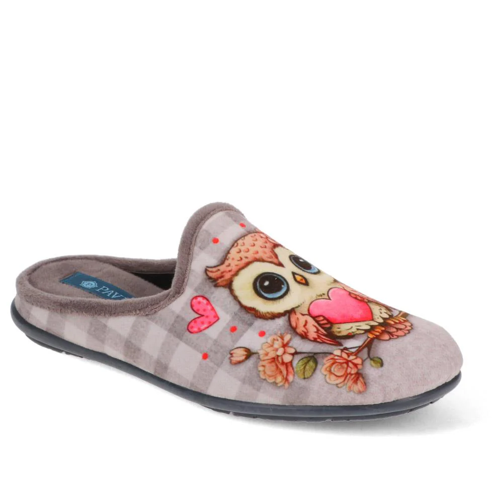 Pavers Novelty Owl Slippers