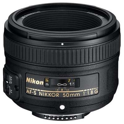 Nikon 50mm f/1.8G AF-S Standard Lens
