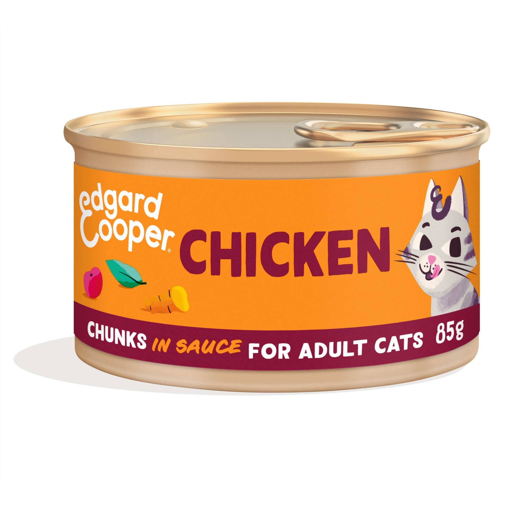 18 x 85 gr Alimento Húmedo para Gatos con Pollo Fresco