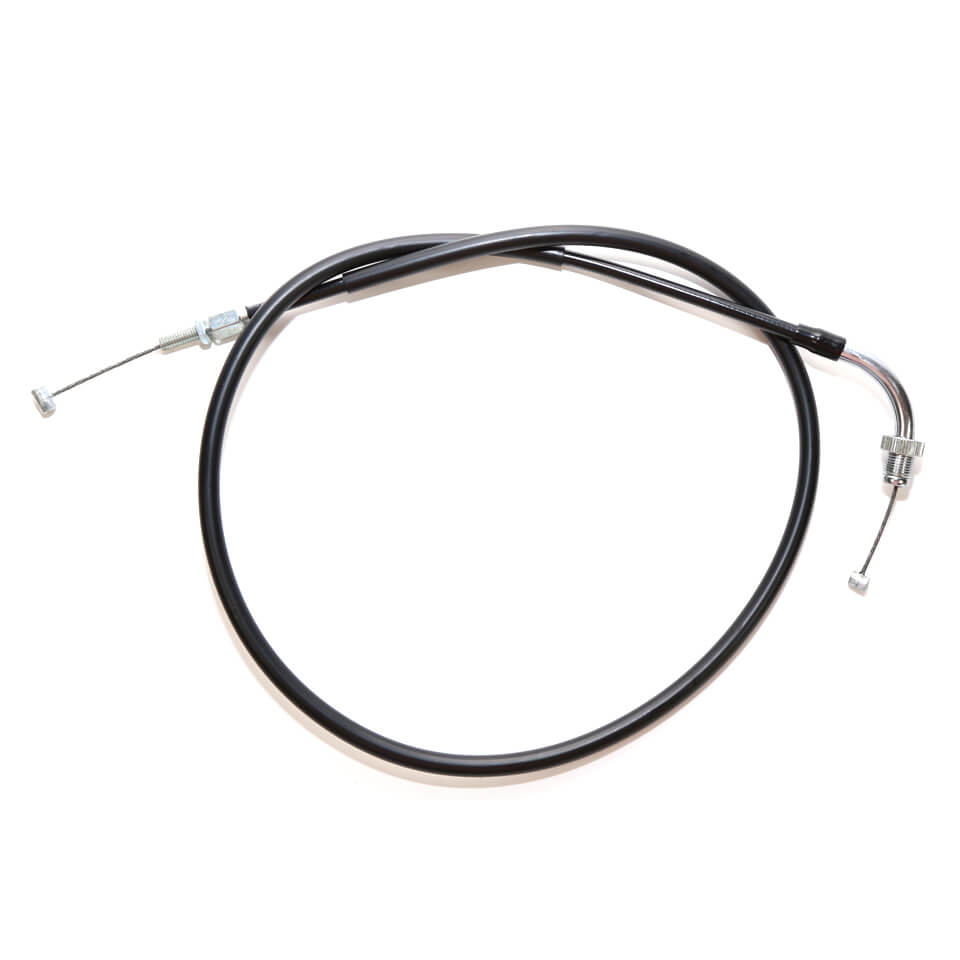 Throttle cable B, close, HONDA CB 650 79-82, black, black