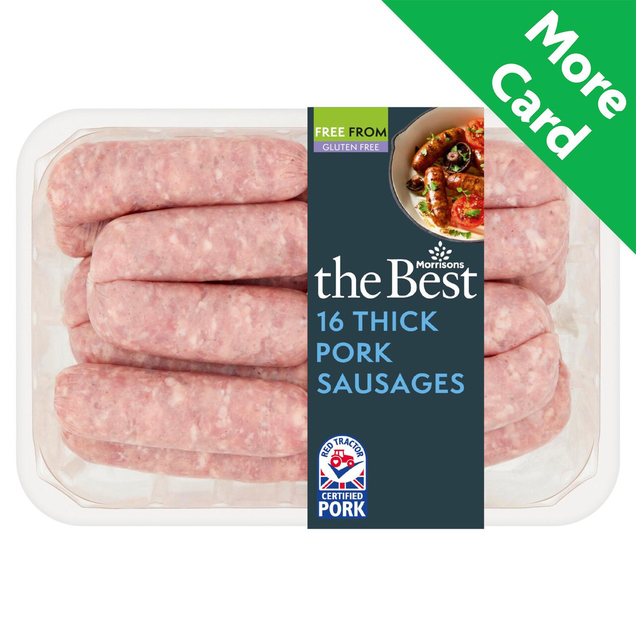 Morrisons The Best Thick Pork Sausages