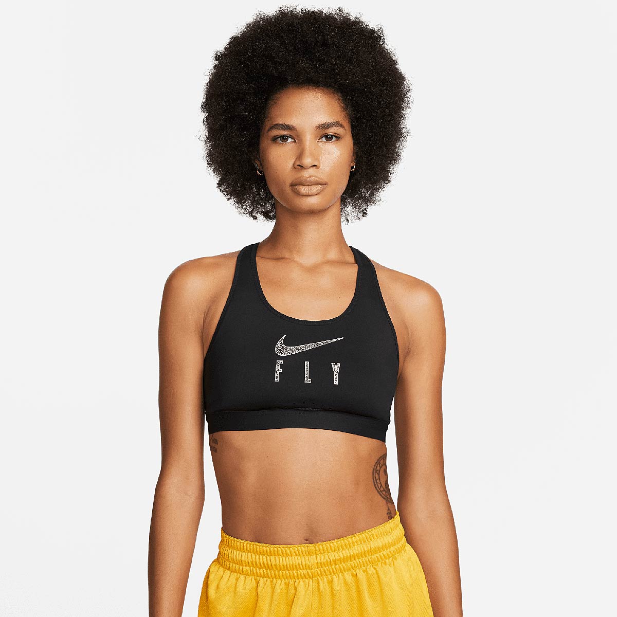 Nike  Dri-Fit Swoosh Fly Bra, Black, Female, Sleep - & Underwear, DQ5033-010