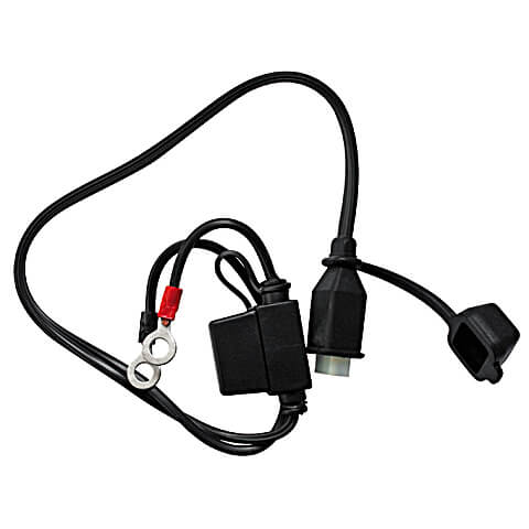 OPTIMATE Eyelet cable with OPTIMATE connector, white, white