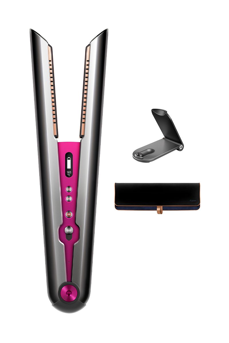 Dyson Corrale Hair Straightener (HS03) - Black Nickel/Fuchsia (100V-240V)