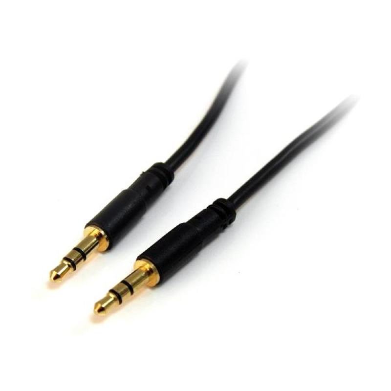startech com Câble audio stéréo Slim 3,5 mm de 90 cm - M/M