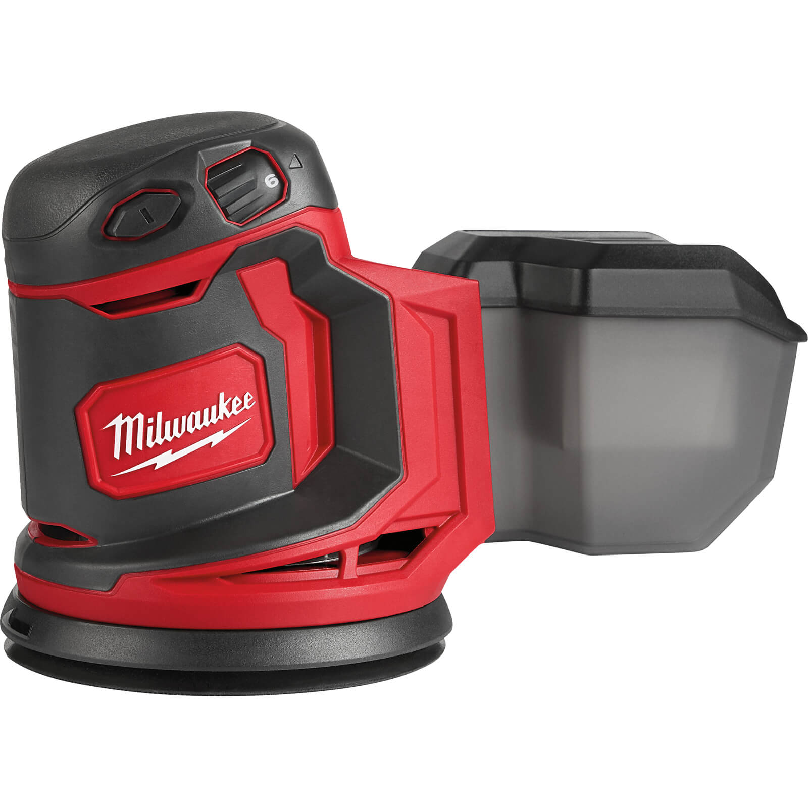 Milwaukee M18BOS125-0 18v 125mm Random Orbital Cordless Sander Body On
