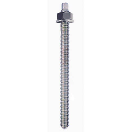 Rawlplug Rawl Threaded Resin Studs Zinc Plated M8 110mm Pack of 10