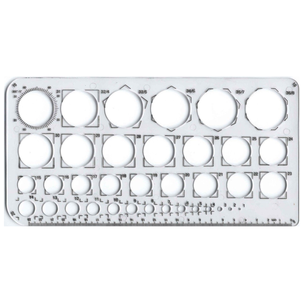 Major Brushes Circle Template