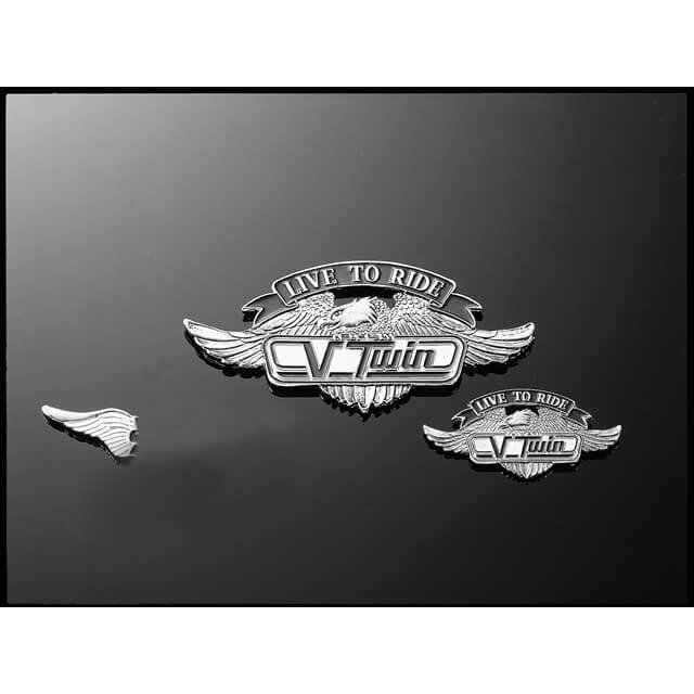  Highway Hawk Sticker V-twin, Gr. L