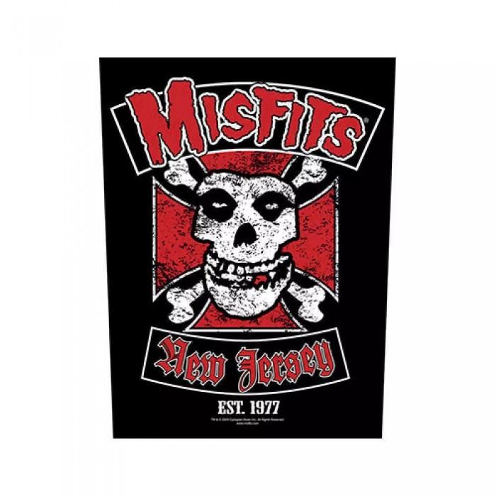 Pertemba FR - Arts & Hobbies Misfits Biker Patch One Size black/red