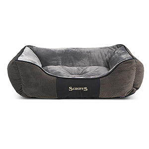 Scruffs & Tramps Lit pour animaux Chester Taille L 75x60 cm Gris 1168