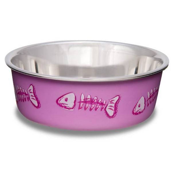 Loving Pets Bella Bowls Pink Cat Bowl  Cat Bowl