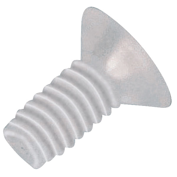 Vis à tête bombée fraisée TOOLCRAFT 830421 10 pc(s) M4 30 mm tête fraisée cruciforme Philips plastique, Polyamide N/A