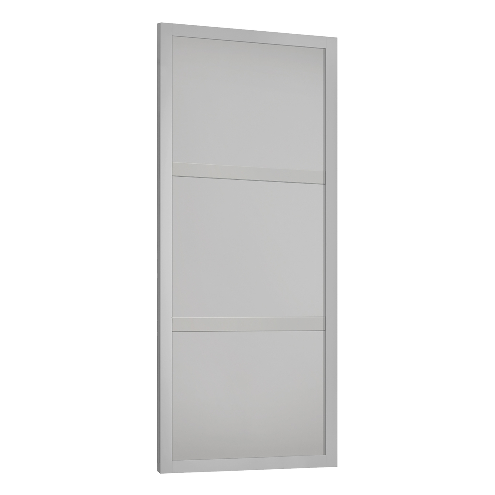 Spacepro Shaker Sliding Wardrobe Door 3 Panel Dove Grey (W)610mm