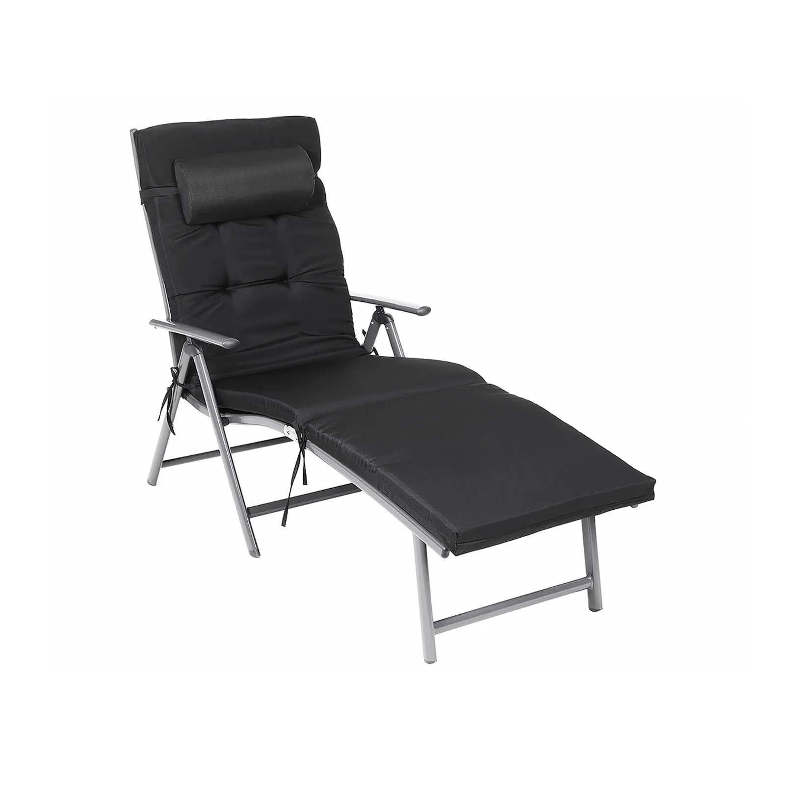 SONGMICS Removable Headrest Sun Lounger